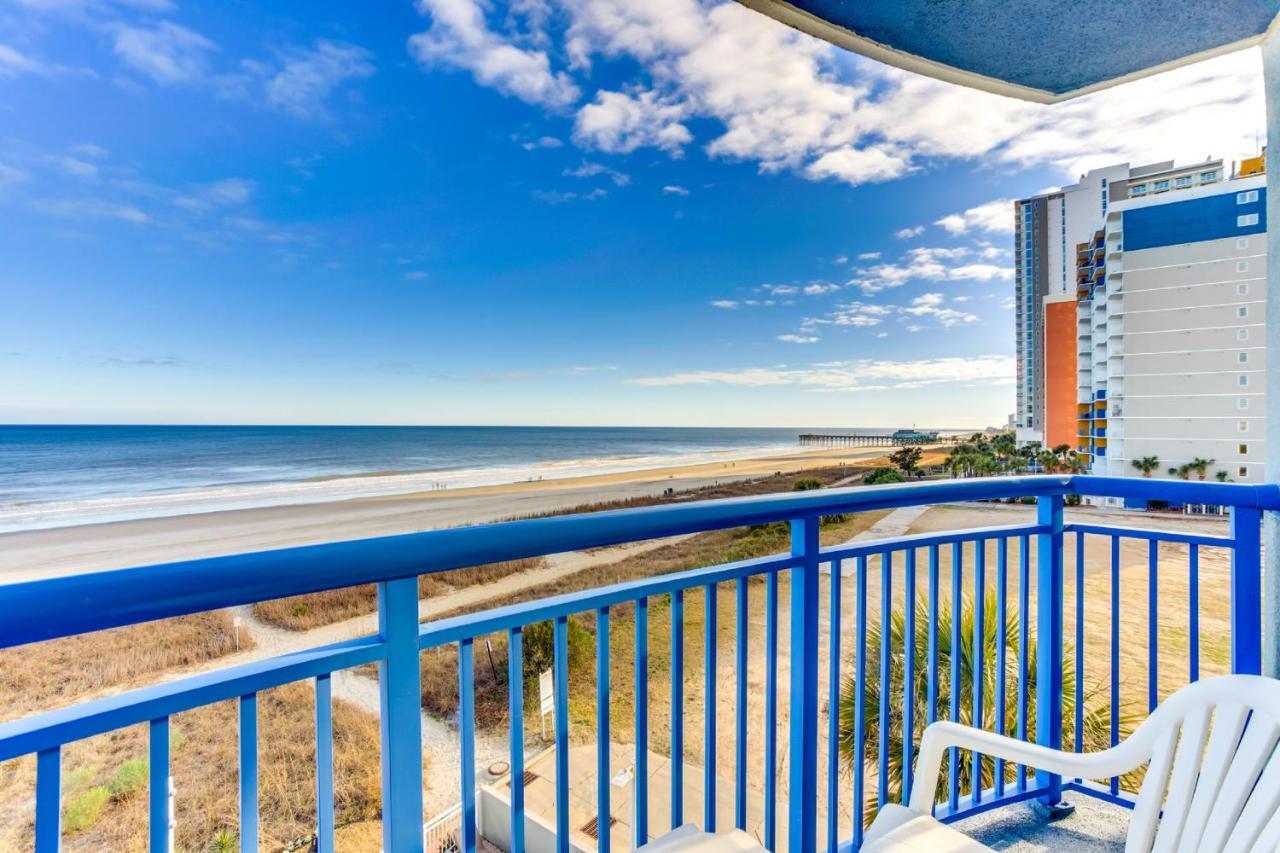 Beachfront Condo W Balcony In Myrtle Beach Esterno foto